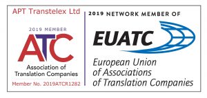 Association of Translation Companies - Certified Translation produced by APT Transtelex Ltd